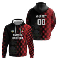 Custom Football Antigua and Barbuda Hoodie The Benna Boys Go Champions