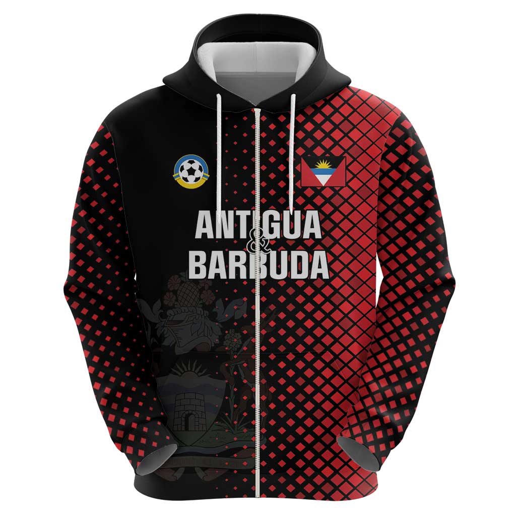 Custom Football Antigua and Barbuda Hoodie The Benna Boys Go Champions