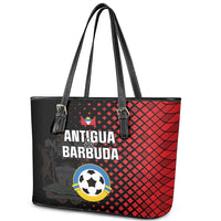 Football Antigua and Barbuda Leather Tote Bag The Benna Boys Go Champions
