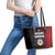 Football Antigua and Barbuda Leather Tote Bag The Benna Boys Go Champions