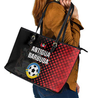 Football Antigua and Barbuda Leather Tote Bag The Benna Boys Go Champions