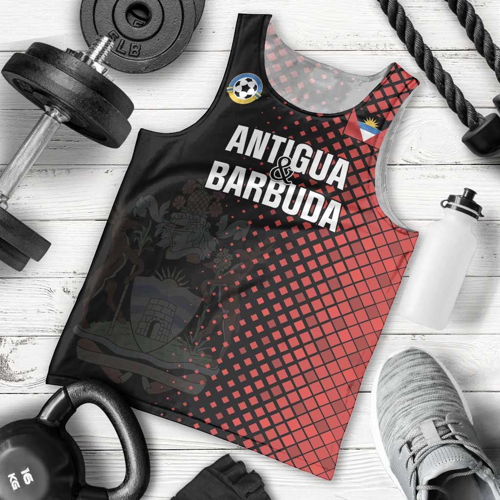 Custom Football Antigua and Barbuda Men Tank Top The Benna Boys Go Champions