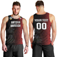 Custom Football Antigua and Barbuda Men Tank Top The Benna Boys Go Champions