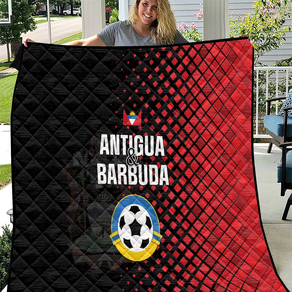 Football Antigua and Barbuda Quilt The Benna Boys Go Champions