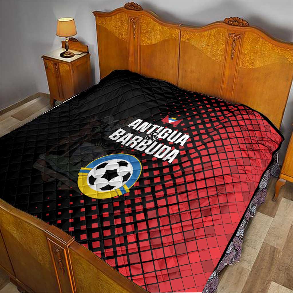 Football Antigua and Barbuda Quilt The Benna Boys Go Champions