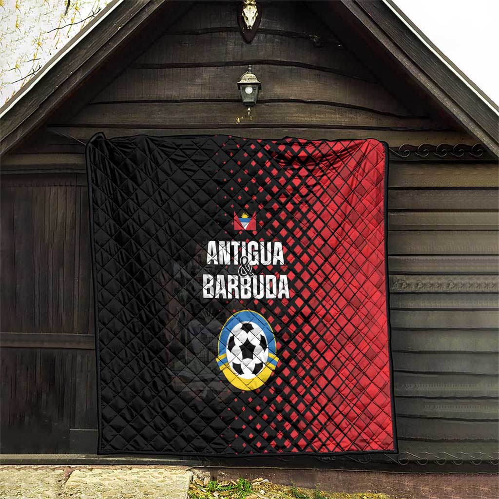 Football Antigua and Barbuda Quilt The Benna Boys Go Champions