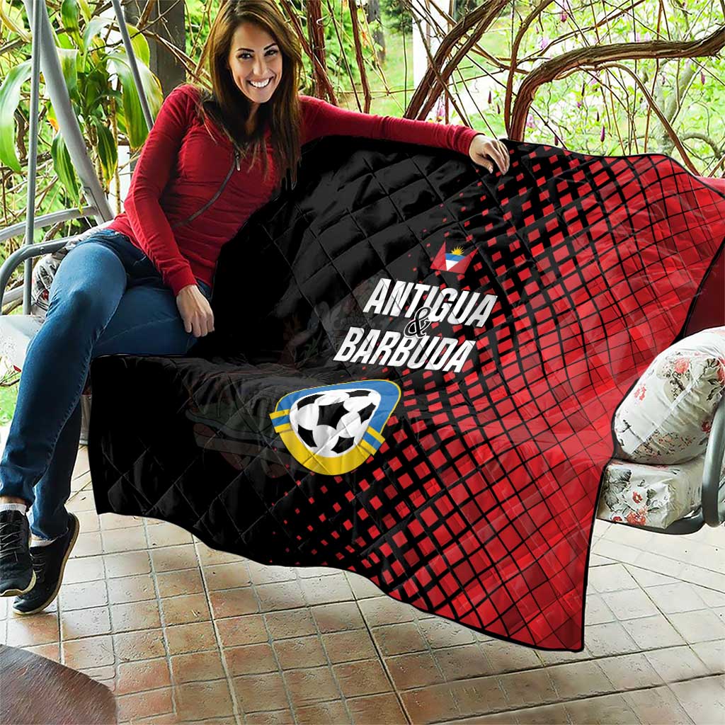 Football Antigua and Barbuda Quilt The Benna Boys Go Champions