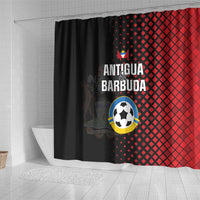Football Antigua and Barbuda Shower Curtain The Benna Boys Go Champions