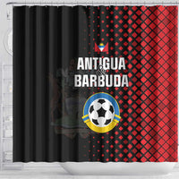 Football Antigua and Barbuda Shower Curtain The Benna Boys Go Champions