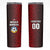 Custom Football Antigua and Barbuda Skinny Tumbler The Benna Boys Go Champions
