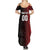 Custom Football Antigua and Barbuda Summer Maxi Dress The Benna Boys Go Champions
