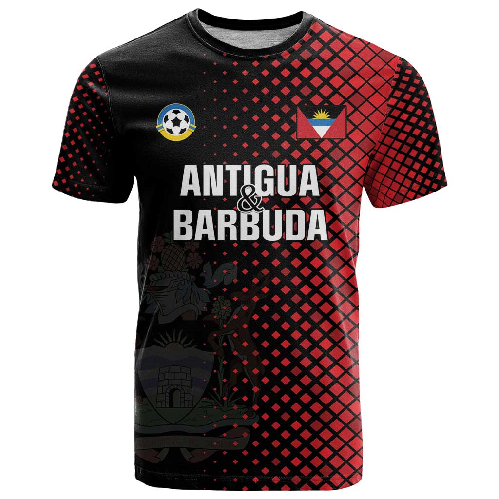 Custom Football Antigua and Barbuda T Shirt The Benna Boys Go Champions