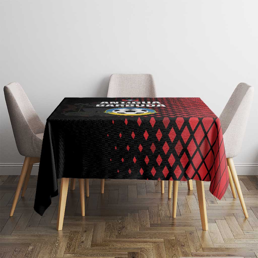 Football Antigua and Barbuda Tablecloth The Benna Boys Go Champions