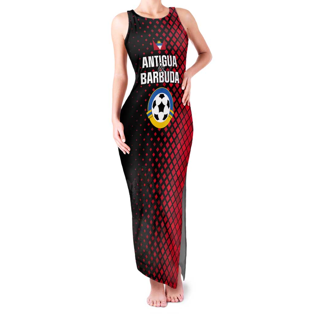 Custom Football Antigua and Barbuda Tank Maxi Dress The Benna Boys Go Champions