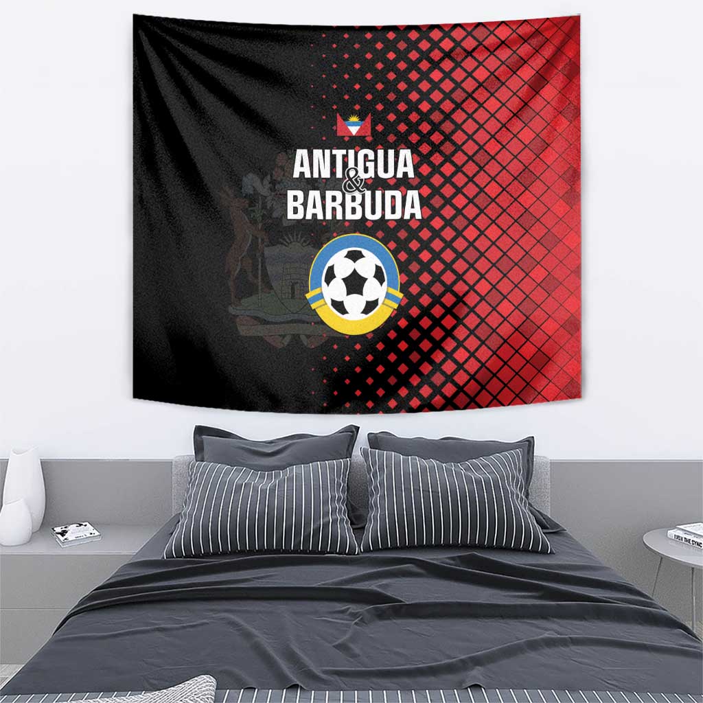 Football Antigua and Barbuda Tapestry The Benna Boys Go Champions
