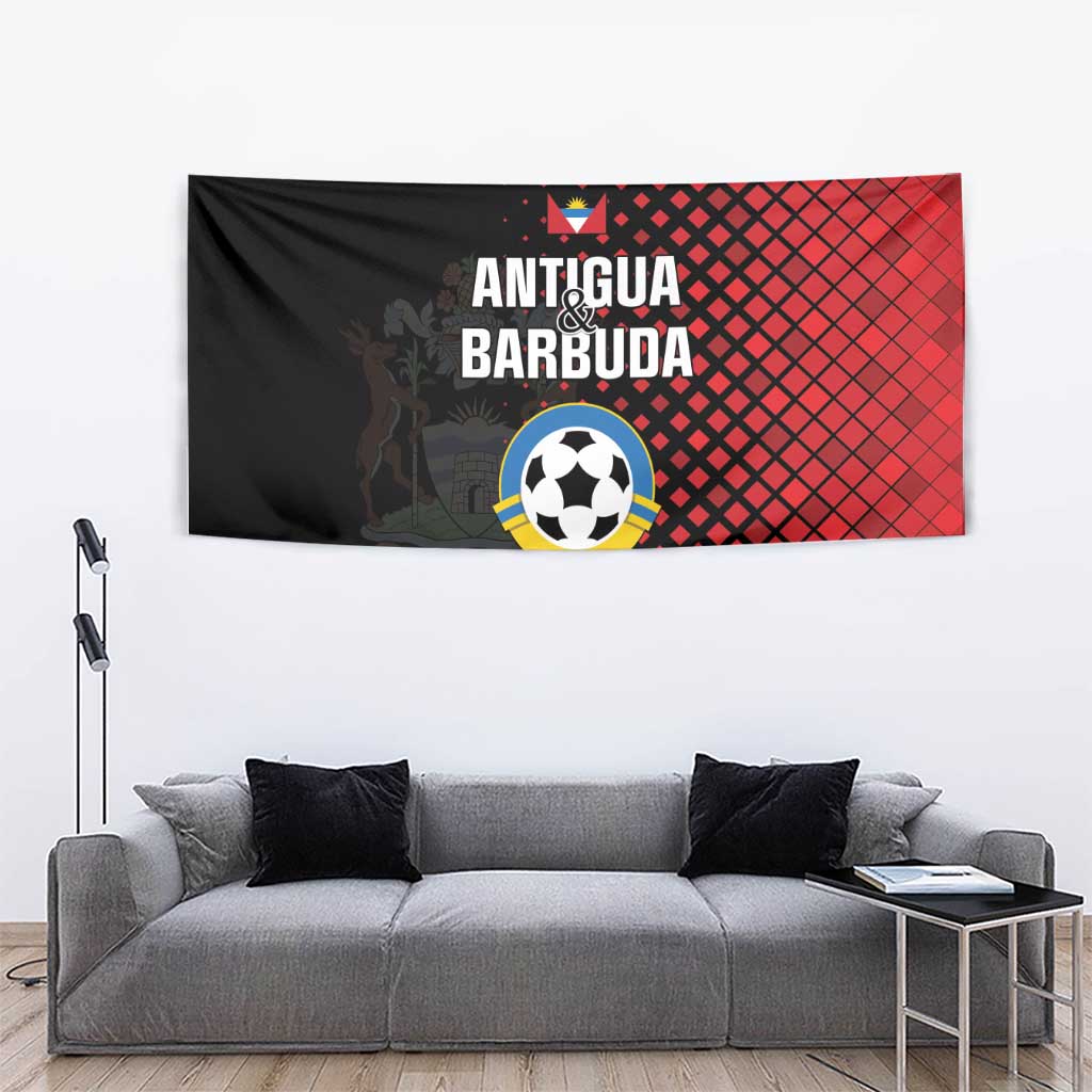 Football Antigua and Barbuda Tapestry The Benna Boys Go Champions