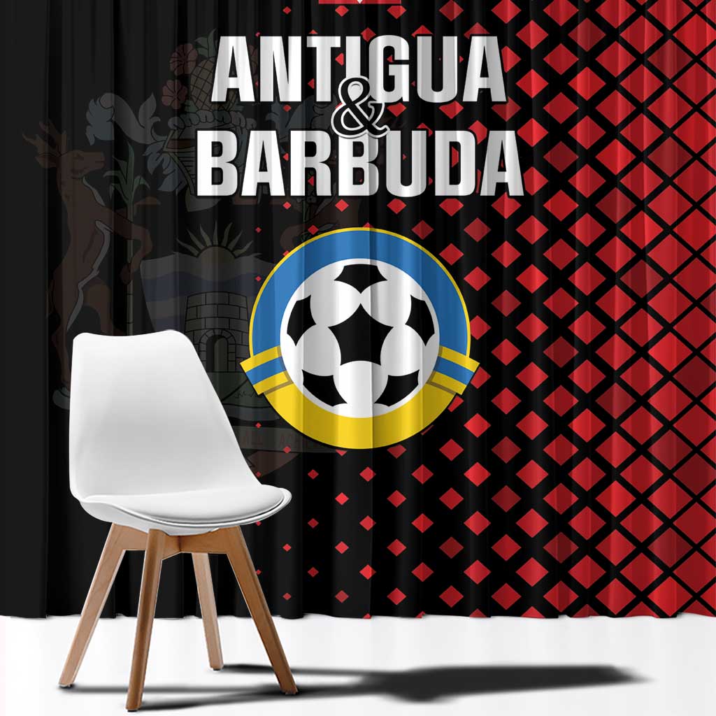 Football Antigua and Barbuda Window Curtain The Benna Boys Go Champions