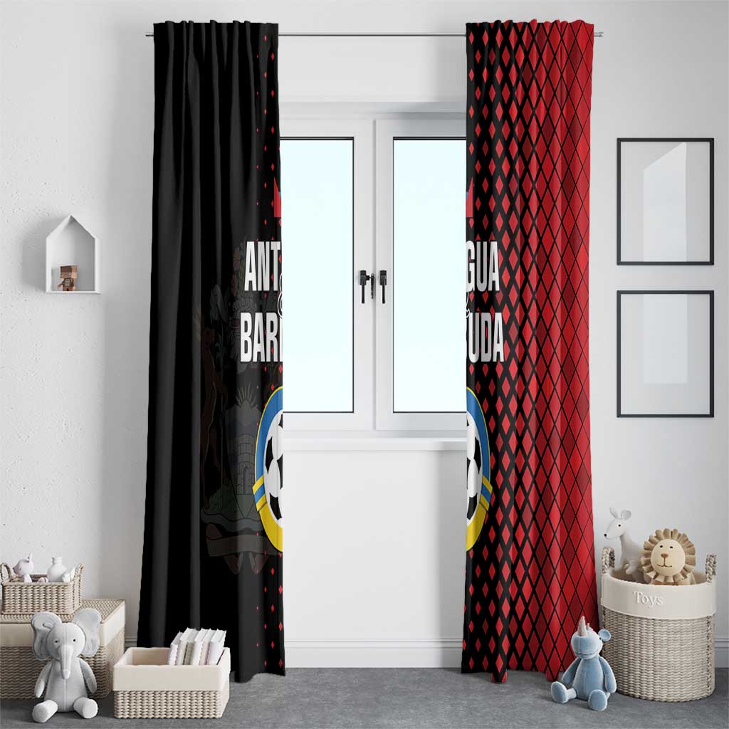 Football Antigua and Barbuda Window Curtain The Benna Boys Go Champions