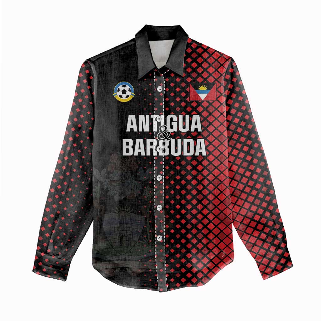 Custom Football Antigua and Barbuda Women Casual Shirt The Benna Boys Go Champions