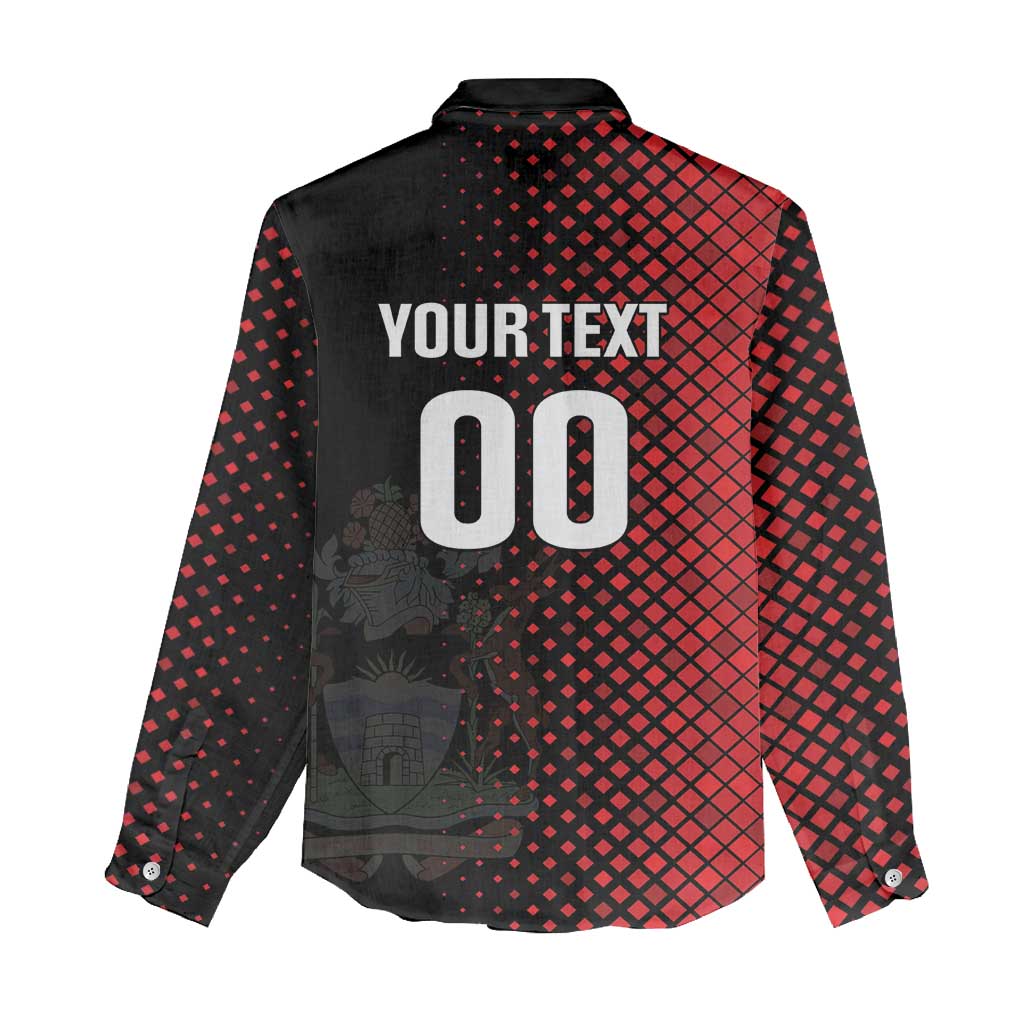 Custom Football Antigua and Barbuda Women Casual Shirt The Benna Boys Go Champions