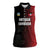 Custom Football Antigua and Barbuda Women Sleeveless Polo Shirt The Benna Boys Go Champions