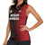 Custom Football Antigua and Barbuda Women Sleeveless Polo Shirt The Benna Boys Go Champions