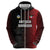 Custom Football Antigua and Barbuda Zip Hoodie The Benna Boys Go Champions