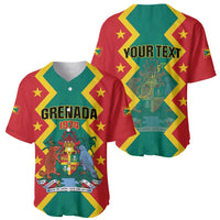 Personalized Grenada 1974 Baseball Jersey Proud To Be Grenadian