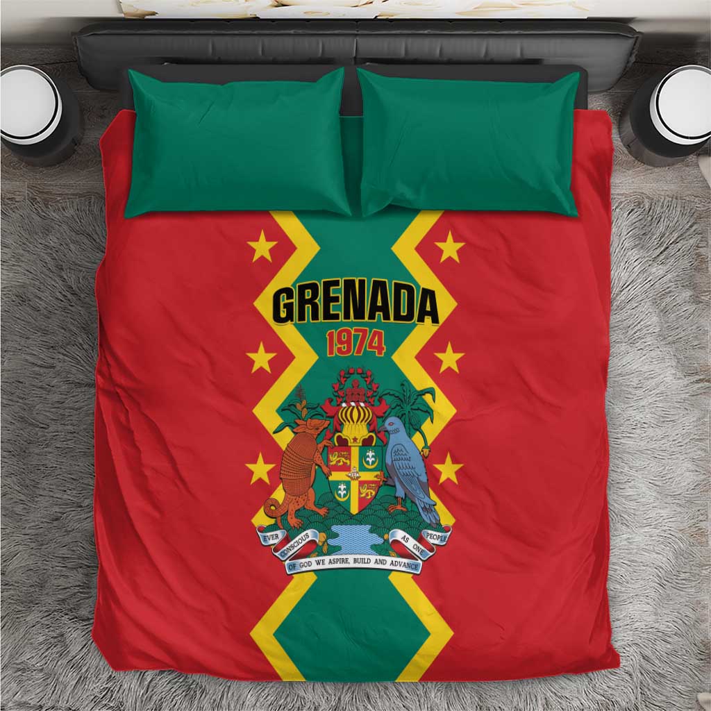 Grenada 1974 Bedding Set Proud To Be Grenadian