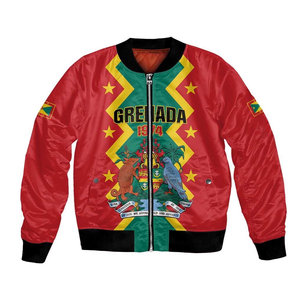 Personalized Grenada 1974 Bomber Jacket Proud To Be Grenadian