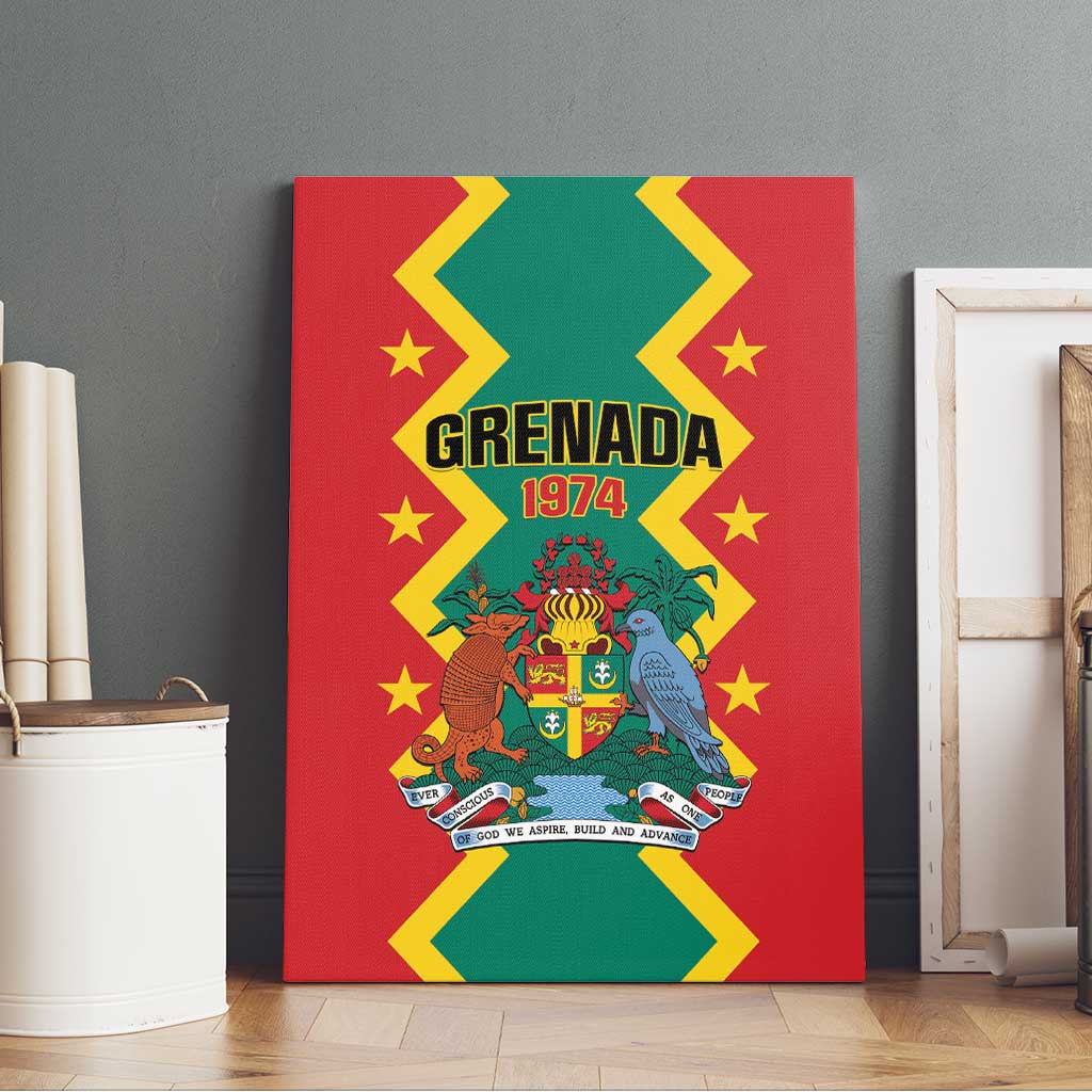 Grenada 1974 Canvas Wall Art Proud To Be Grenadian
