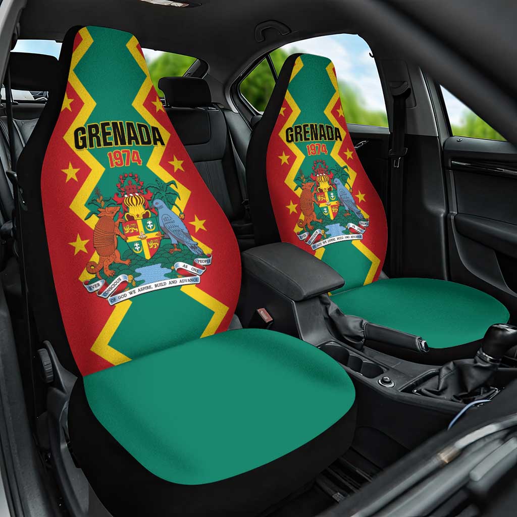 Grenada 1974 Car Seat Cover Proud To Be Grenadian