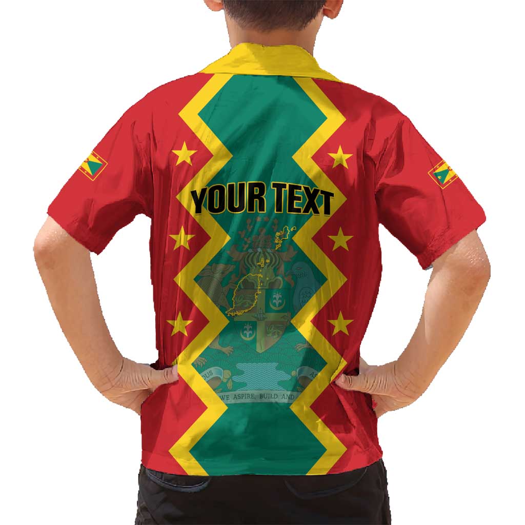 Personalized Grenada 1974 Family Matching Long Sleeve Bodycon Dress and Hawaiian Shirt Proud To Be Grenadian