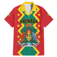 Personalized Grenada 1974 Family Matching Mermaid Dress and Hawaiian Shirt Proud To Be Grenadian