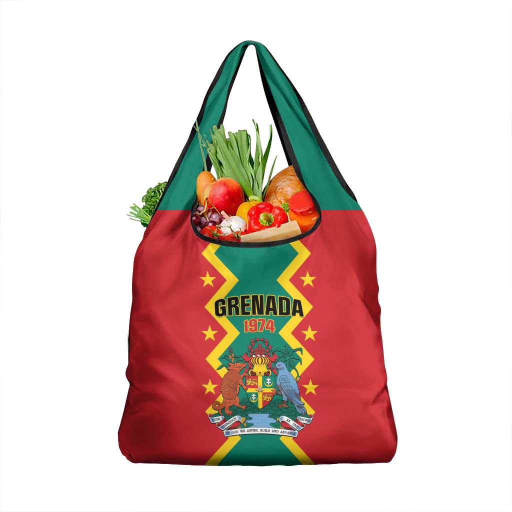 Grenada 1974 Grocery Bag Proud To Be Grenadian