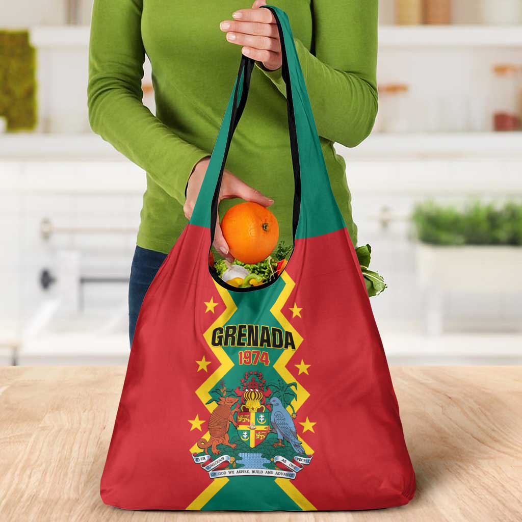 Grenada 1974 Grocery Bag Proud To Be Grenadian