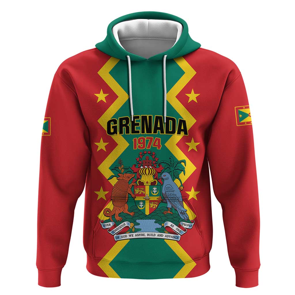 Personalized Grenada 1974 Hoodie Proud To Be Grenadian