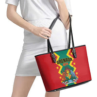 Grenada 1974 Leather Tote Bag Proud To Be Grenadian