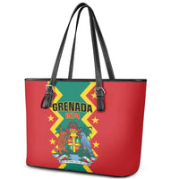 Grenada 1974 Leather Tote Bag Proud To Be Grenadian