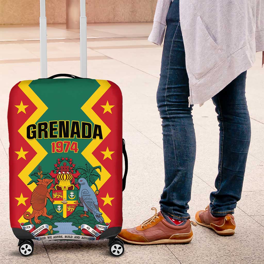 Grenada 1974 Luggage Cover Proud To Be Grenadian