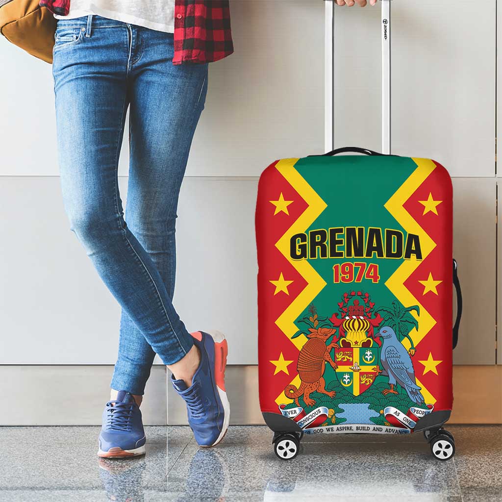 Grenada 1974 Luggage Cover Proud To Be Grenadian