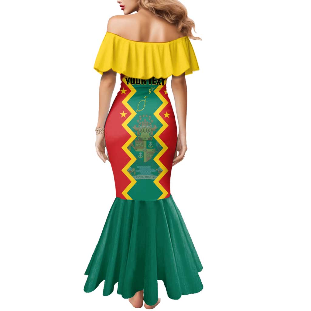 Personalized Grenada 1974 Mermaid Dress Proud To Be Grenadian