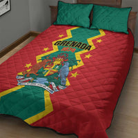 Grenada 1974 Quilt Bed Set Proud To Be Grenadian
