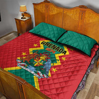 Grenada 1974 Quilt Bed Set Proud To Be Grenadian