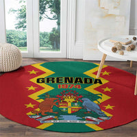 Grenada 1974 Round Carpet Proud To Be Grenadian