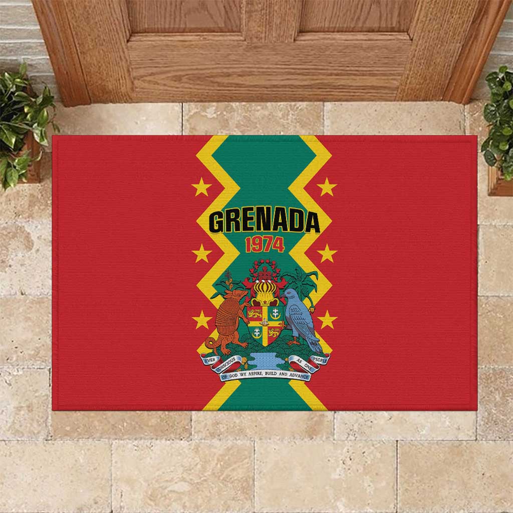 Grenada 1974 Rubber Doormat Proud To Be Grenadian