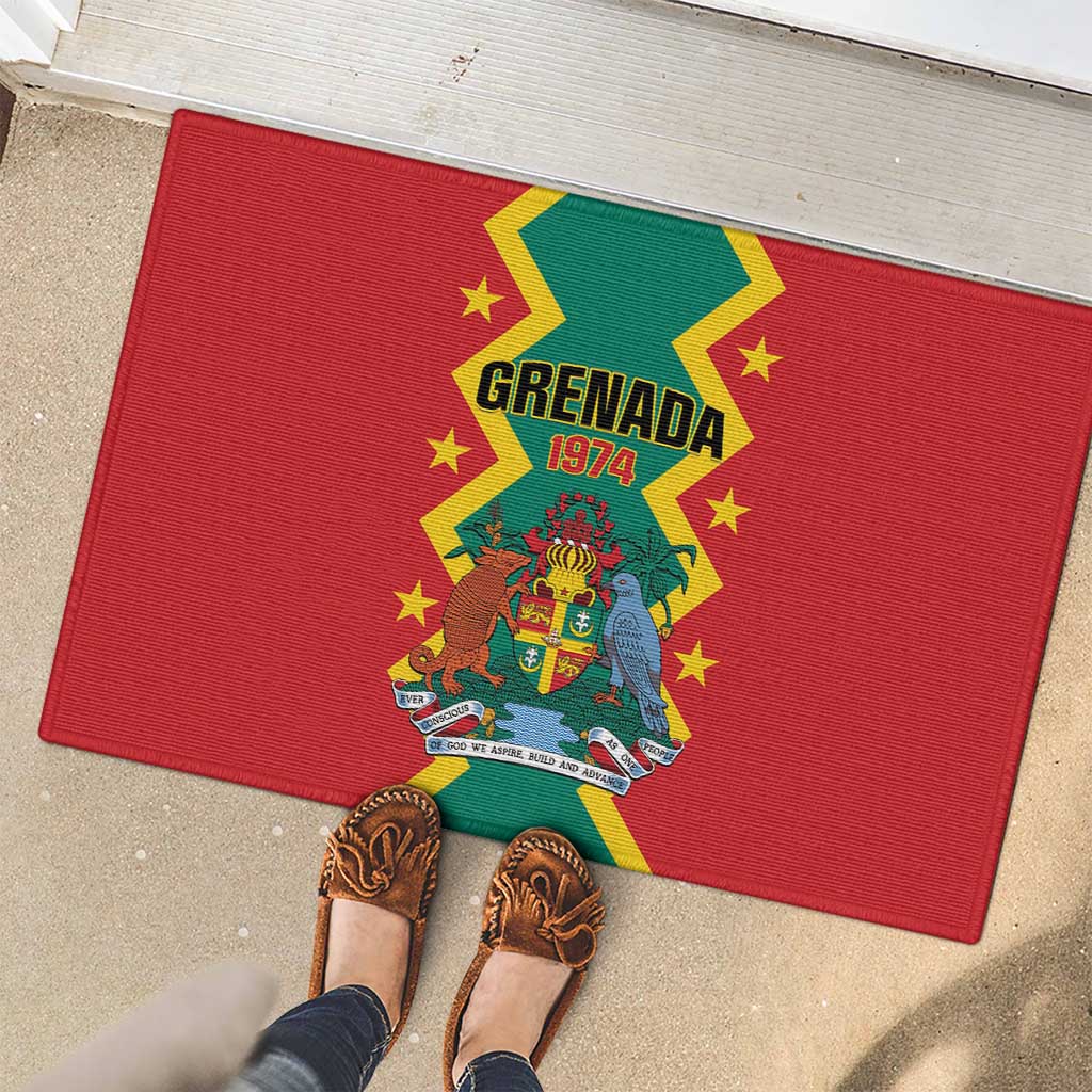 Grenada 1974 Rubber Doormat Proud To Be Grenadian