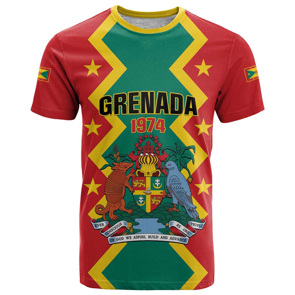 Personalized Grenada 1974 T Shirt Proud To Be Grenadian