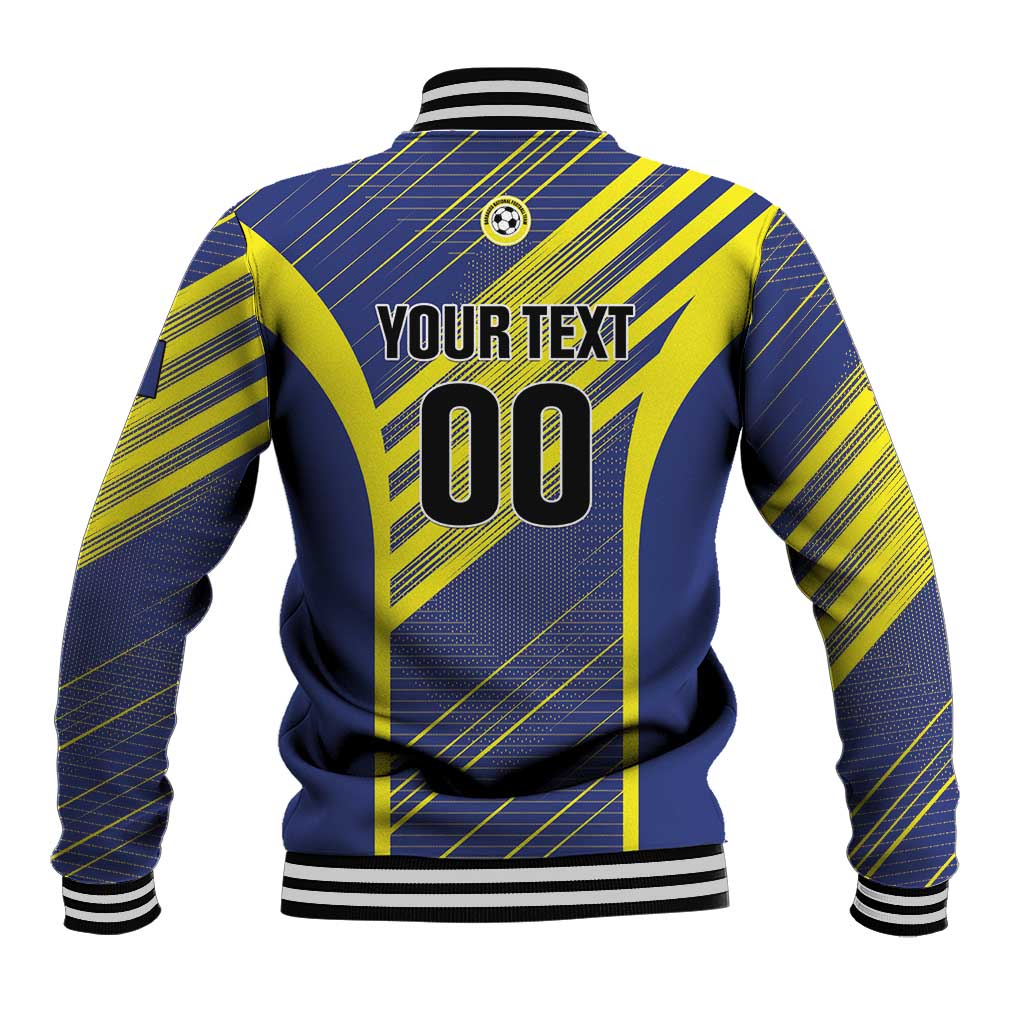 Custom Barbados Football Baseball Jacket Go Champions Bajan Tridents