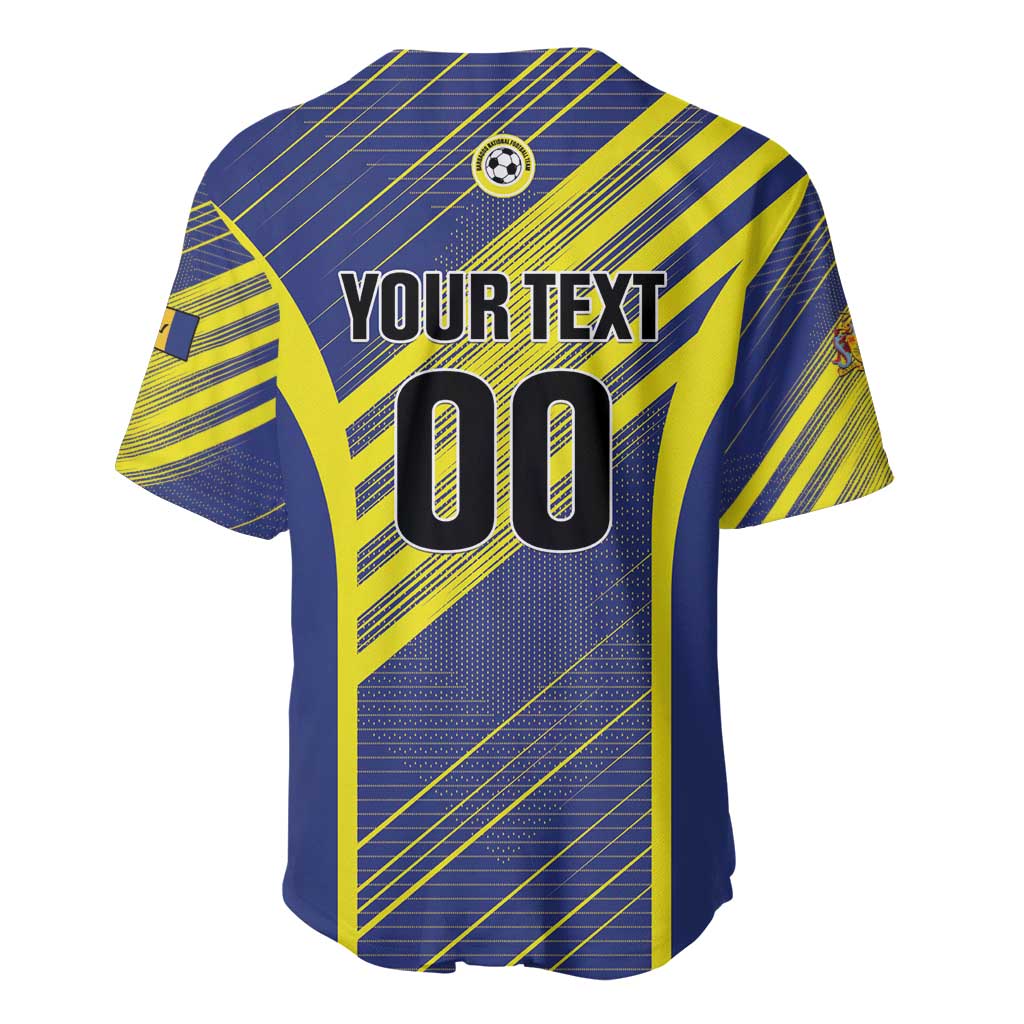 Custom Barbados Football Baseball Jersey Go Champions Bajan Tridents